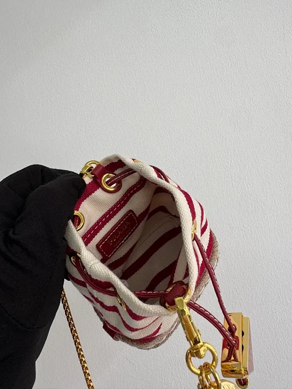 All Categories Official Website "Brand Women's Bags" Women's Bags 💙 PRADA 2025 New Prada Bucket Bag
