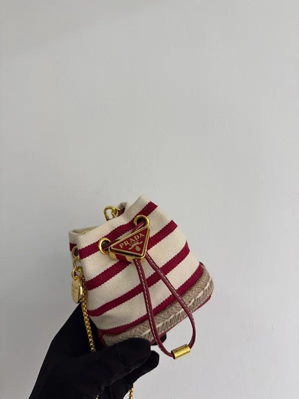 All Categories Official Website "Brand Women's Bags" Women's Bags 💙 PRADA 2025 New Prada Bucket Bag