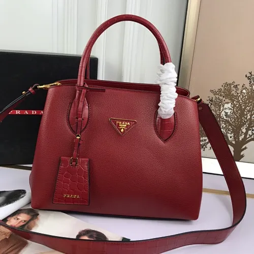 All categories Official website "Brand Women's Bags" Women's Bags 💙 PRADA 2022 official new Prada calfskin handbag wholesale 58002500 High quality Size: 30-24-14CM