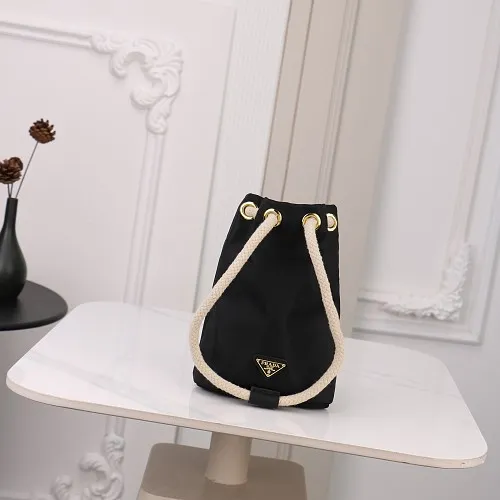 All Categories Official Website "Brand Women's Bags" Women's Bags 💙 PRADA 2026 New Prada Bucket Bag
