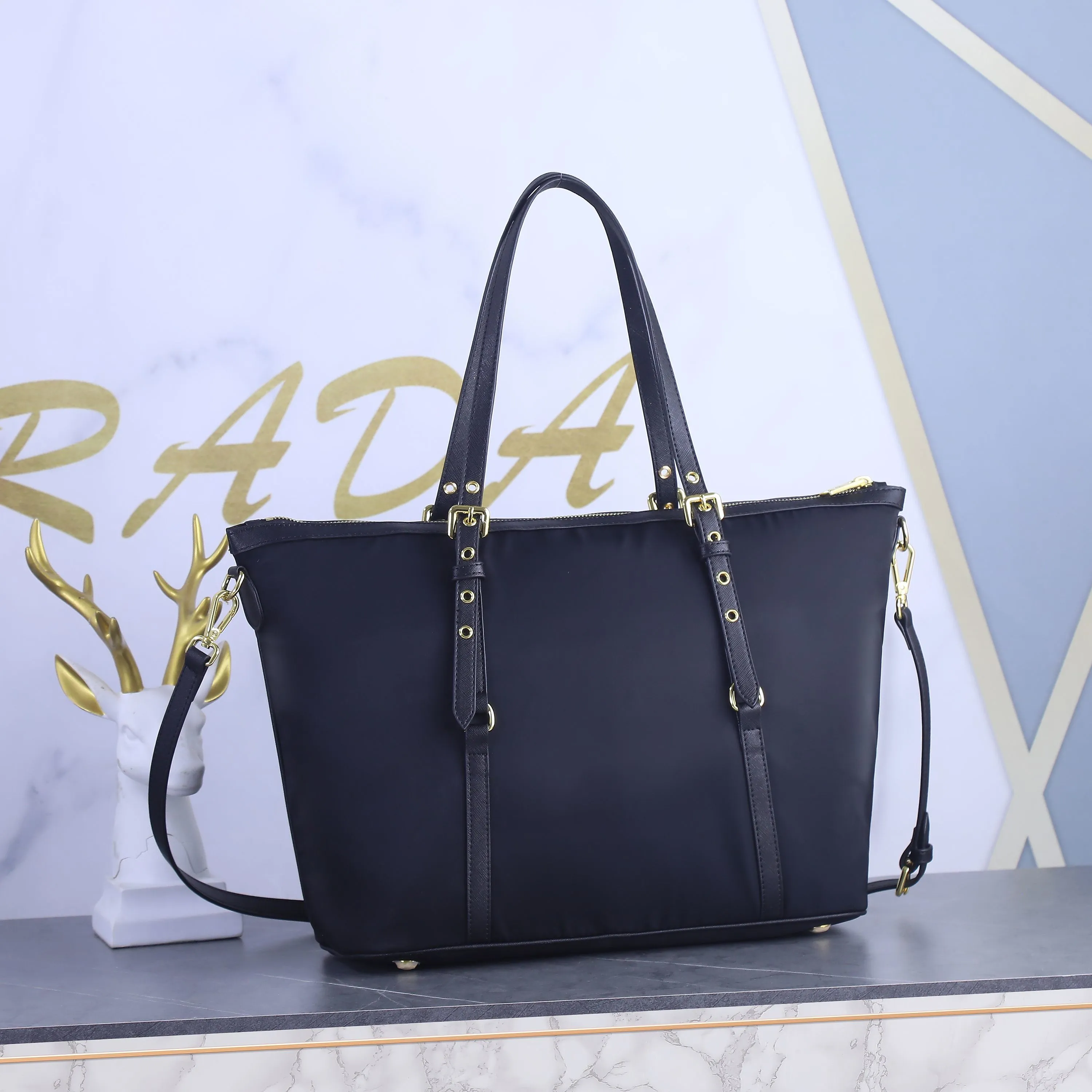 All categories Official website "Brand Women's Bags" Women's Bags 💙 PRADA 2022 official new Prada handbag wholesale 58003080 Original order quality Size: 48-35-29CM