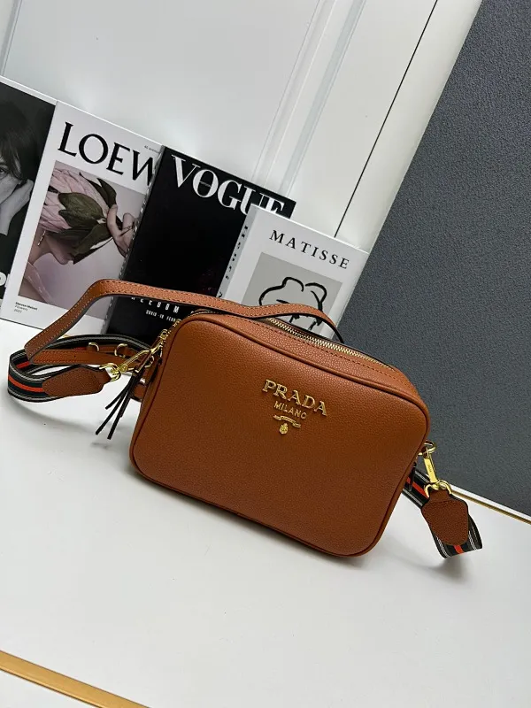 All Categories Official Website "Brand Women's Bags" Women's Bags 💙 PRADA 2025 New Prada Crossbody Bag