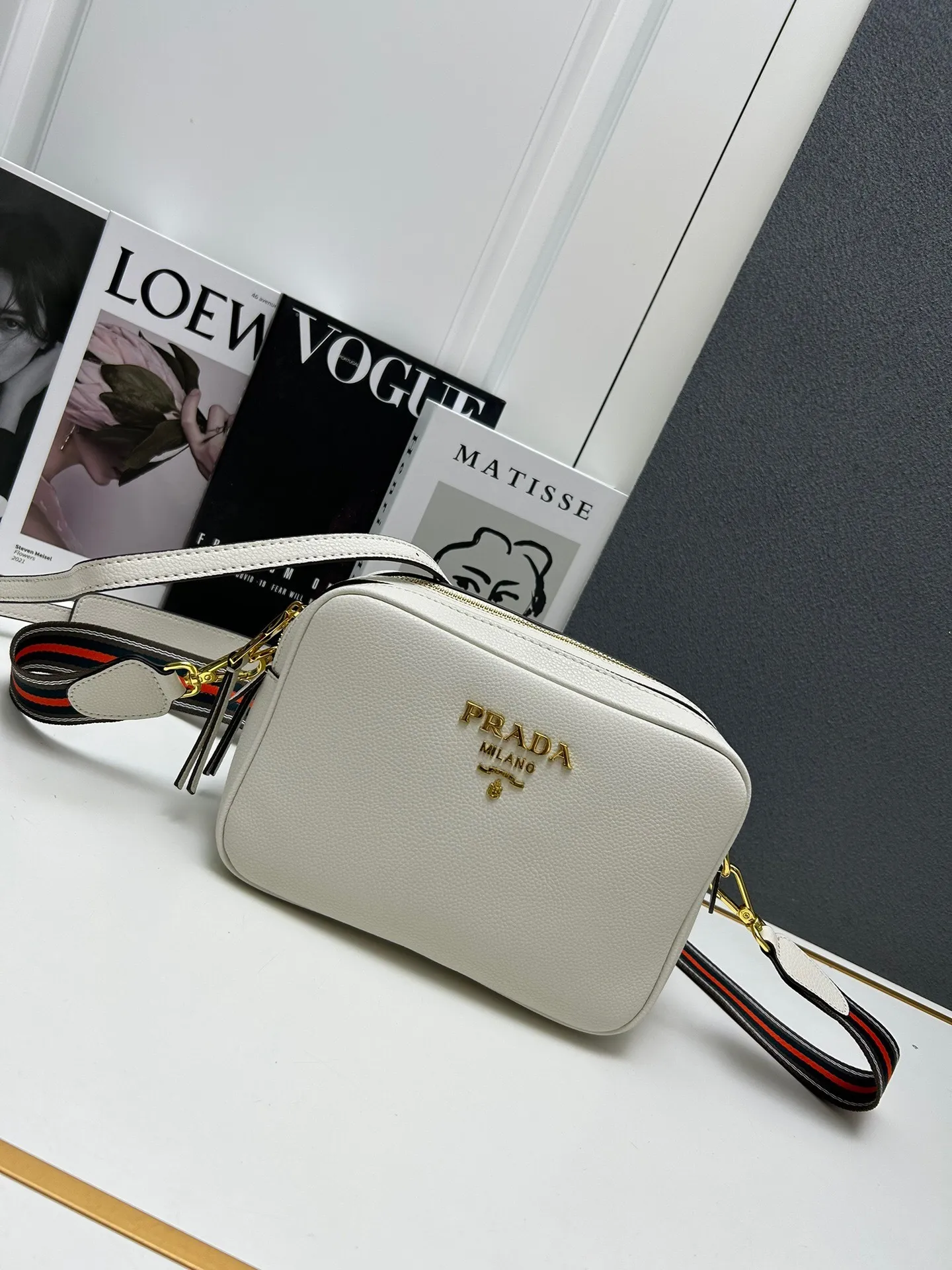 All Categories Official Website "Brand Women's Bags" Women's Bags 💙 PRADA 2025 New Prada Crossbody Bag