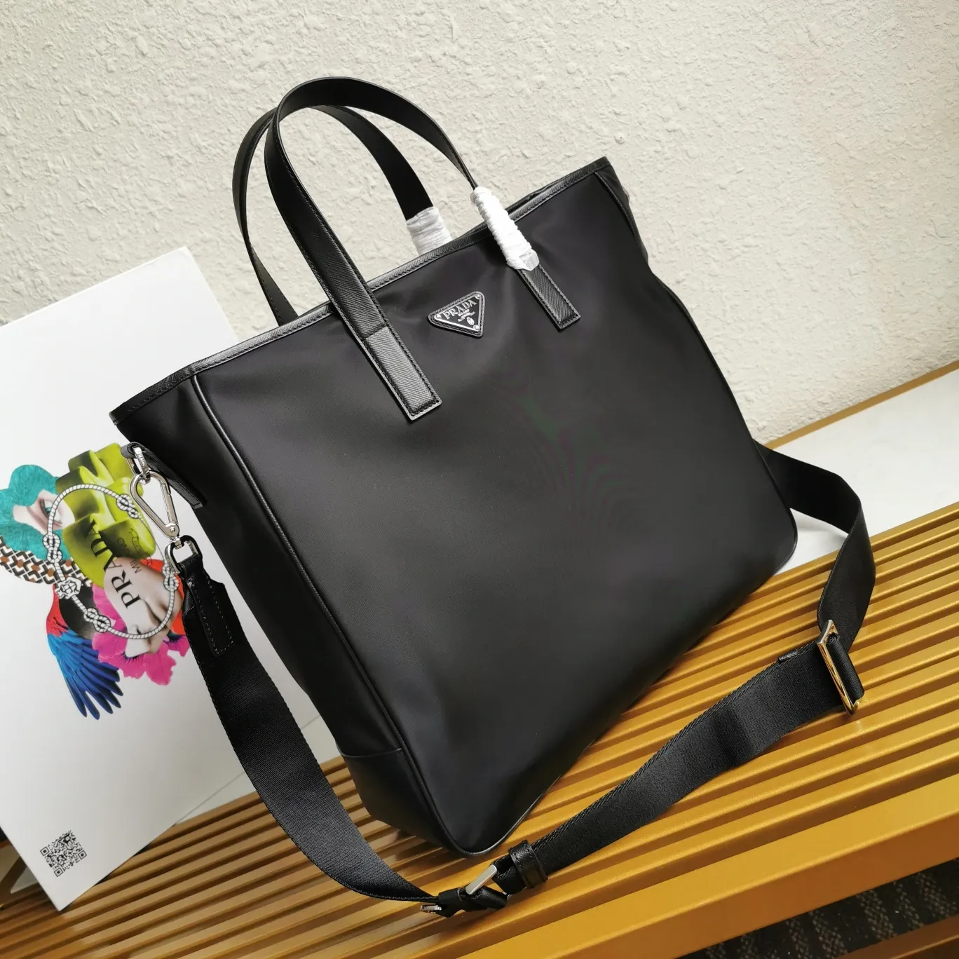 All categories Official website "Brand Women's Bags" Women's Bags 💙 PRADA 2022 Official New Prada Shopping Bag Wholesale 58002800 Original Order Quality Size: 36-34-10CM