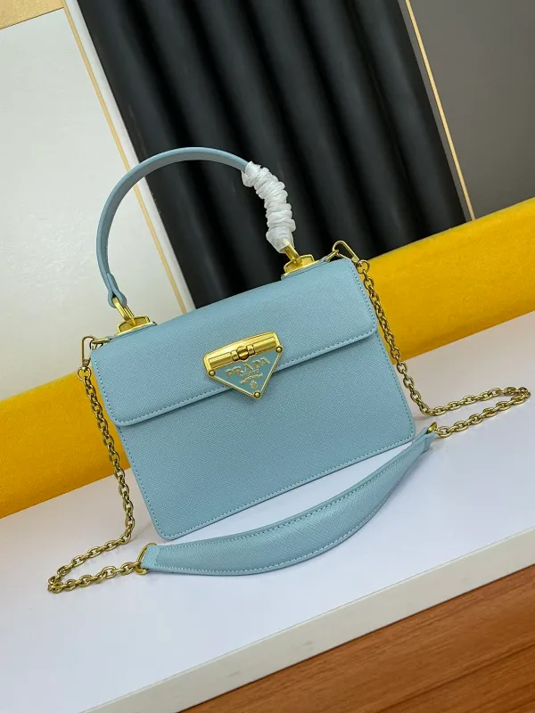 All categories Official website "Brand Women's Bags" Women's Bags 💙 PRADA 2022 official new Prada crossbody bag wholesale 58002500 Original order quality Size: 20-15-5CM
