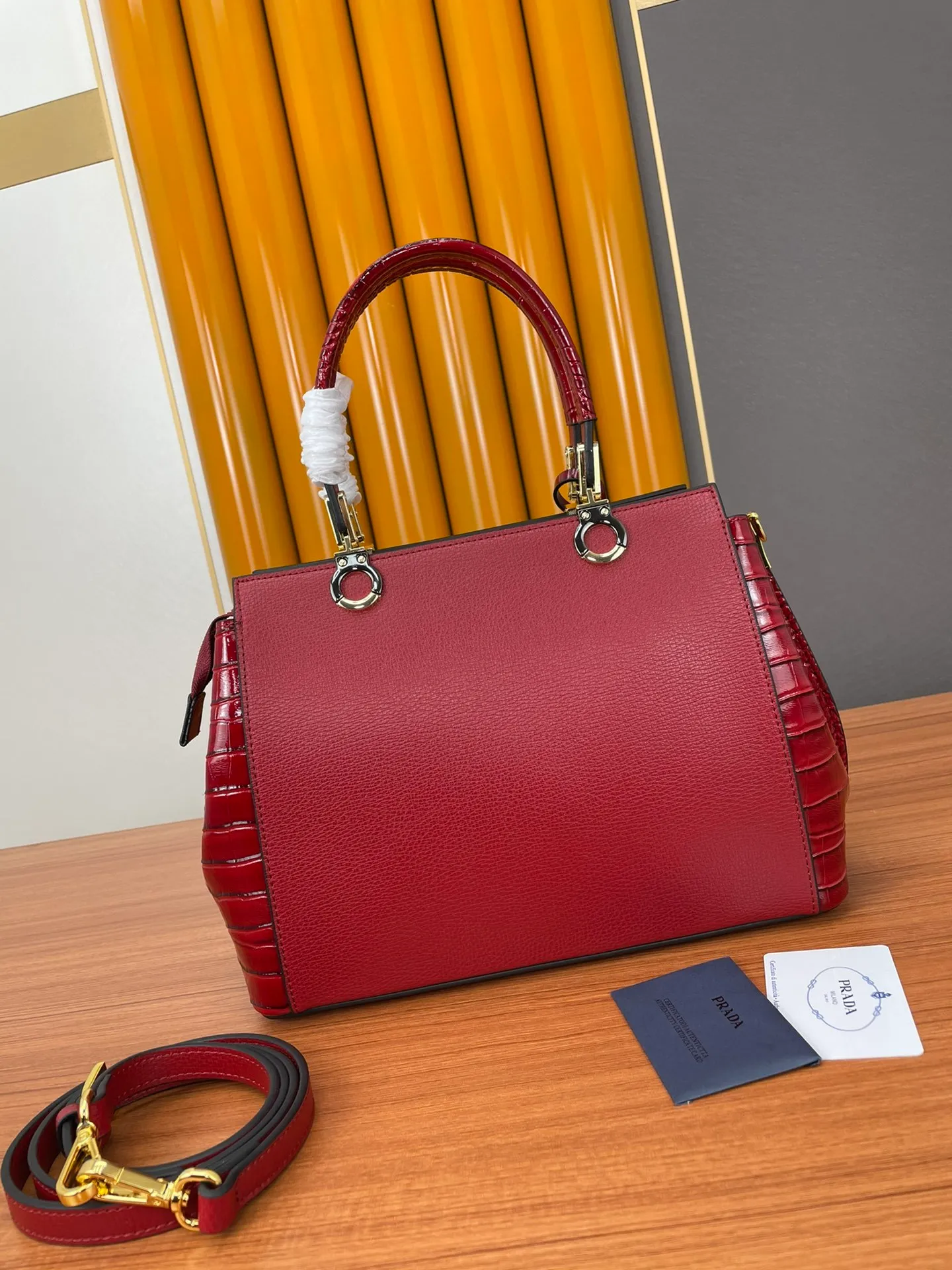 All categories Official website "Brand Women's Bags" Women's Bags 💙 PRADA 2022 official new Prada handbag wholesale 58002900 Original order quality Size: 30-23-13CM