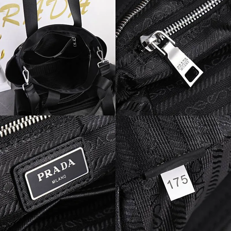 All Categories Official Website "Brand Women's Bags" Women's Bags 💙 PRADA 2022 Official New Prada Mummy Bag Wholesale 58004000 Original Order Quality Size: 35-30-17 CM