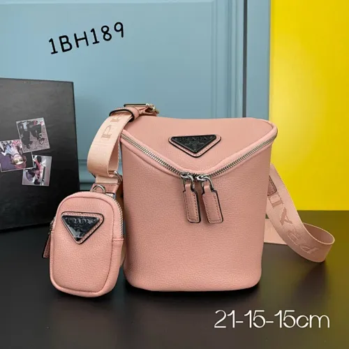 All categories Official website "Brand Women's Bags" Women's Bags 💙 PRADA 2022 Official New Prada Crossbody Bag Wholesale 58002200 High Quality Size: 21-15-15CM