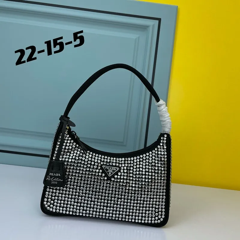 All Categories Official Website "Brand Women's Bags" Women's Bags 💙 PRADA 2022 Official New Prada Underarm Bag Wholesale 58002500 Original Order Quality Size: 22-15-5CM