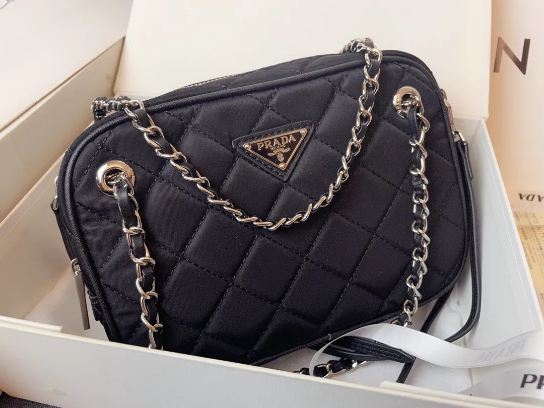 All Categories Official Website "Brand Women's Bags" Women's Bags 💙 PRADA 2024 Latest Prada Crossbody Bag