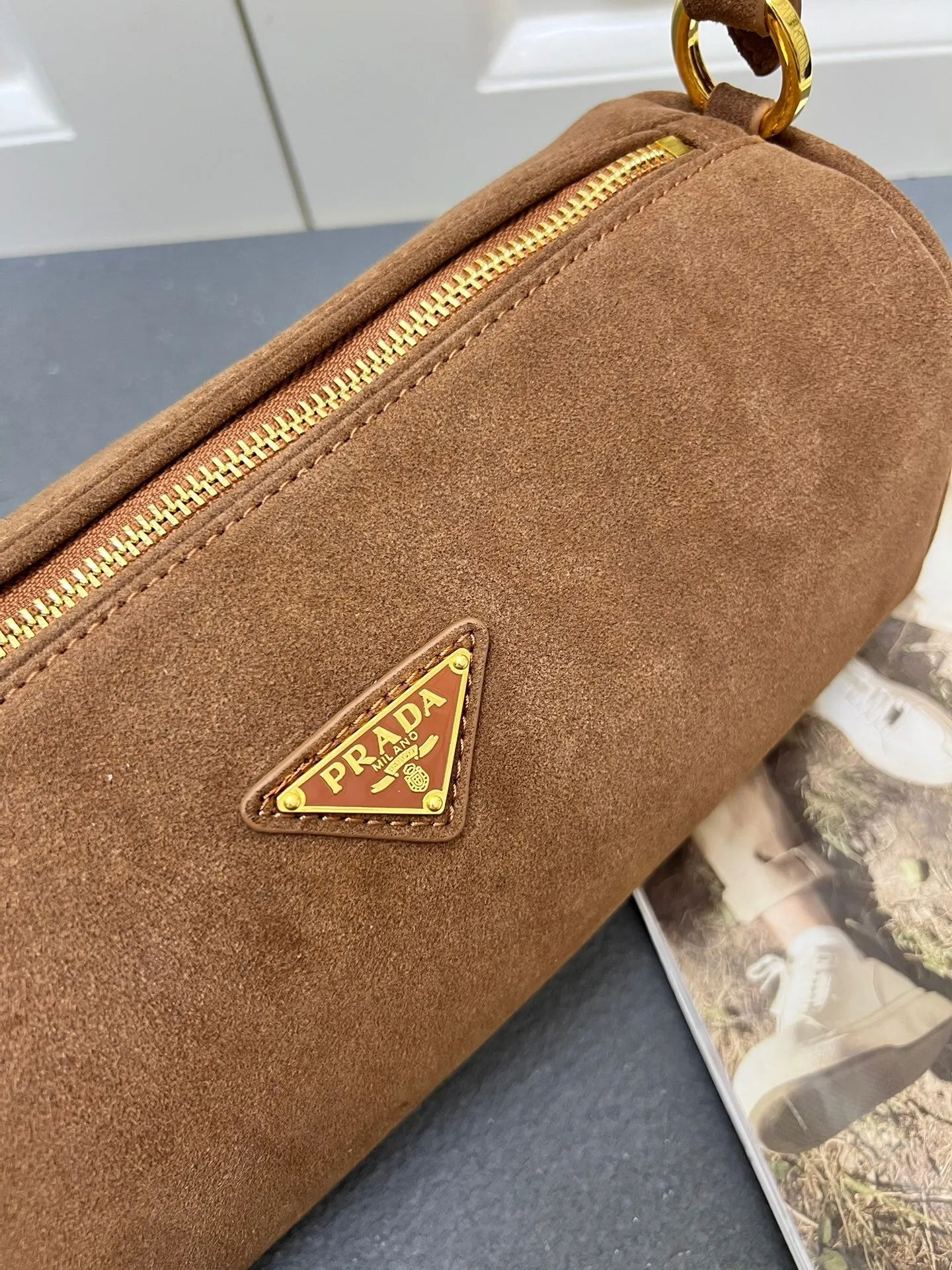 All Categories Official Website "Brand Women's Bags" Women's Bags 💙 PRADA 2025 New Prada Underarm Bag