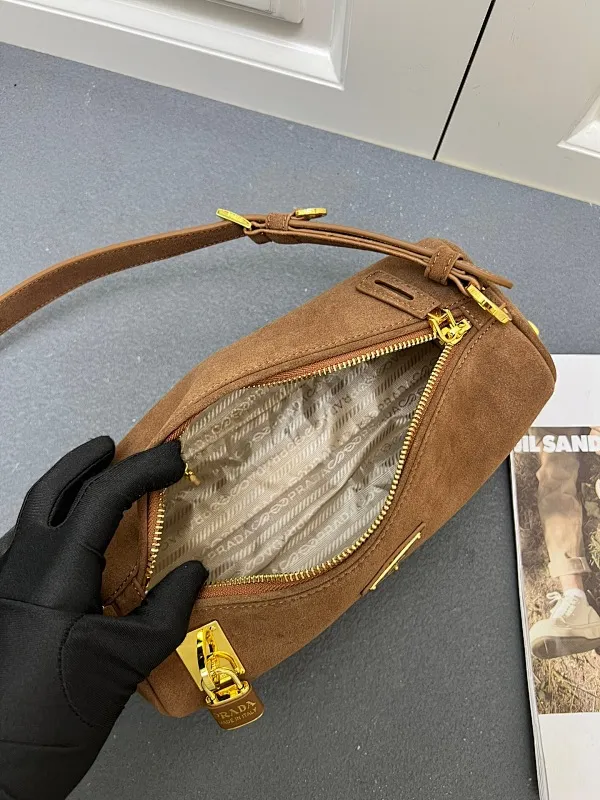 All Categories Official Website "Brand Women's Bags" Women's Bags 💙 PRADA 2025 New Prada Underarm Bag