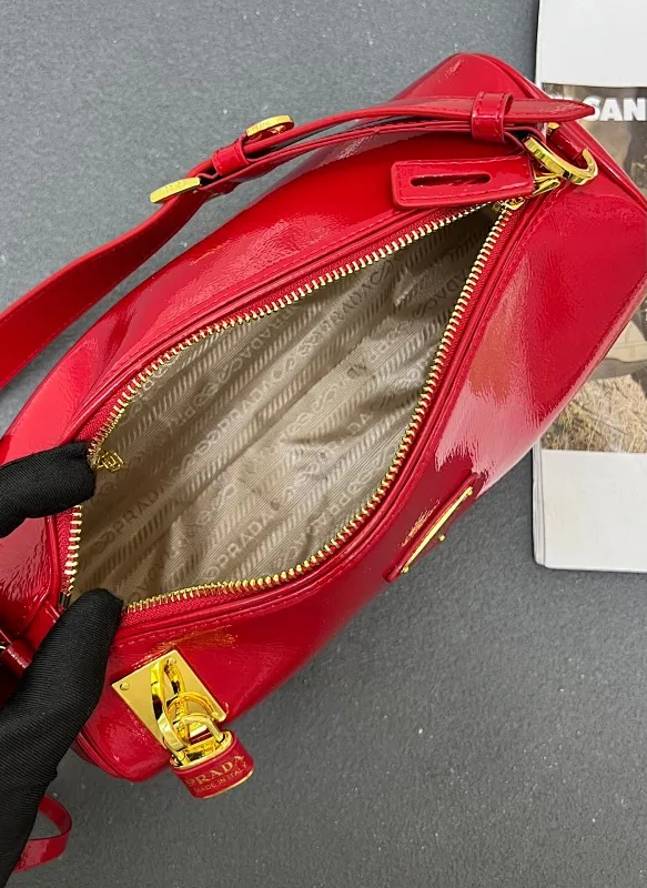 All Categories Official Website "Brand Women's Bags" Women's Bags 💙 PRADA 2025 New Prada Underarm Bag