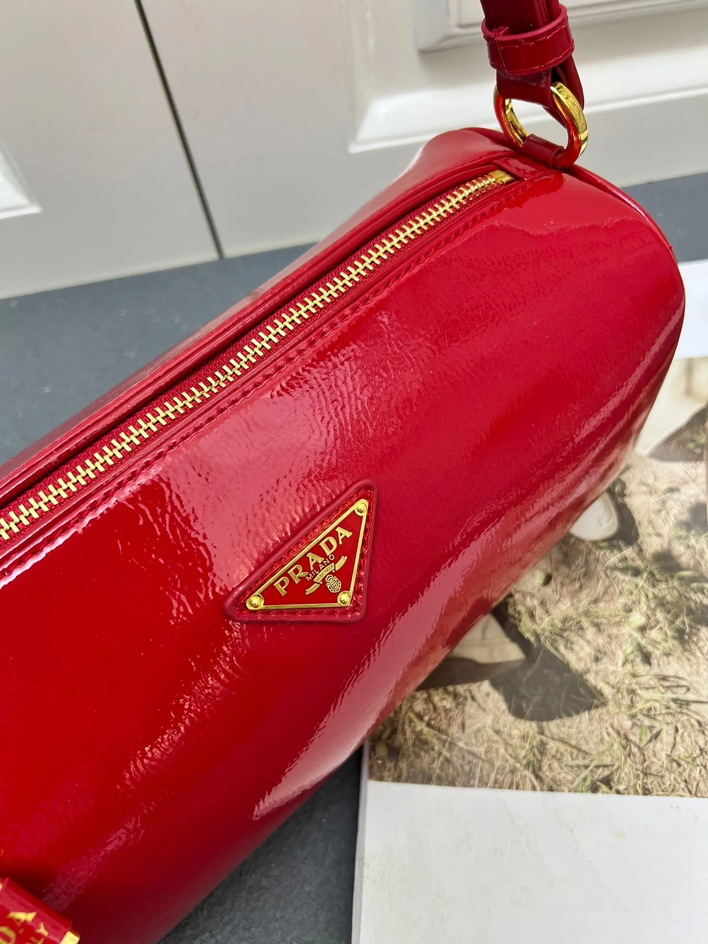 All Categories Official Website "Brand Women's Bags" Women's Bags 💙 PRADA 2025 New Prada Underarm Bag