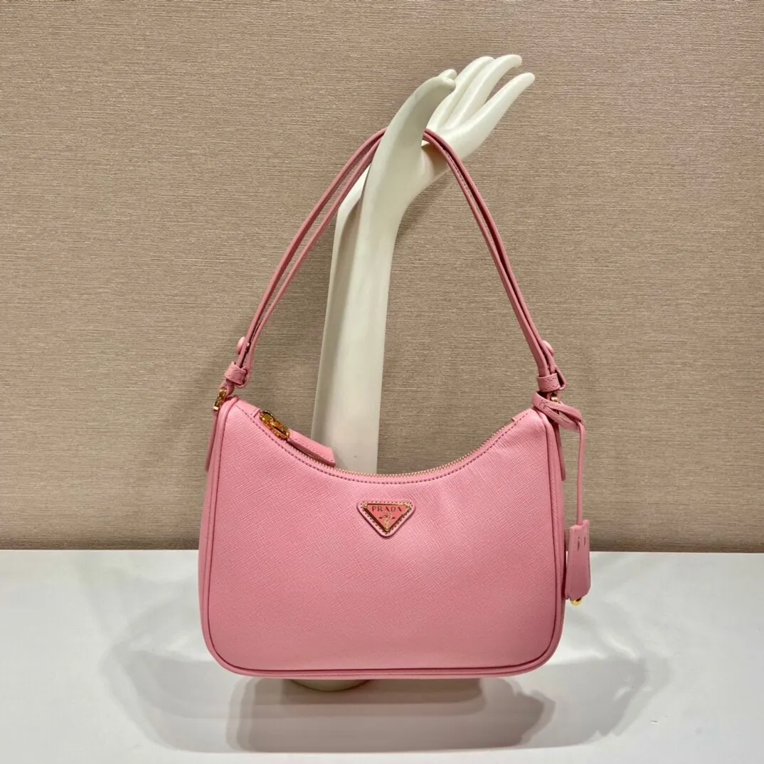 All Categories Official Website "Brand Women's Bags" Women's Bags 💙 PRADA 2022 Official New Prada Underarm Bag Wholesale 58003900 Original Order Quality Size: 23-17-6.5CM