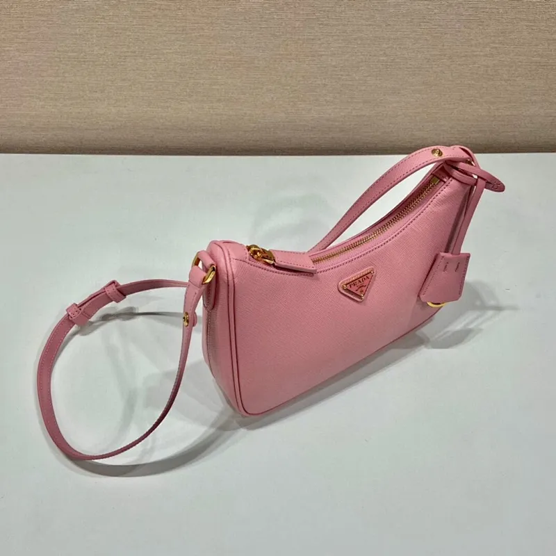 All Categories Official Website "Brand Women's Bags" Women's Bags 💙 PRADA 2022 Official New Prada Underarm Bag Wholesale 58003900 Original Order Quality Size: 23-17-6.5CM