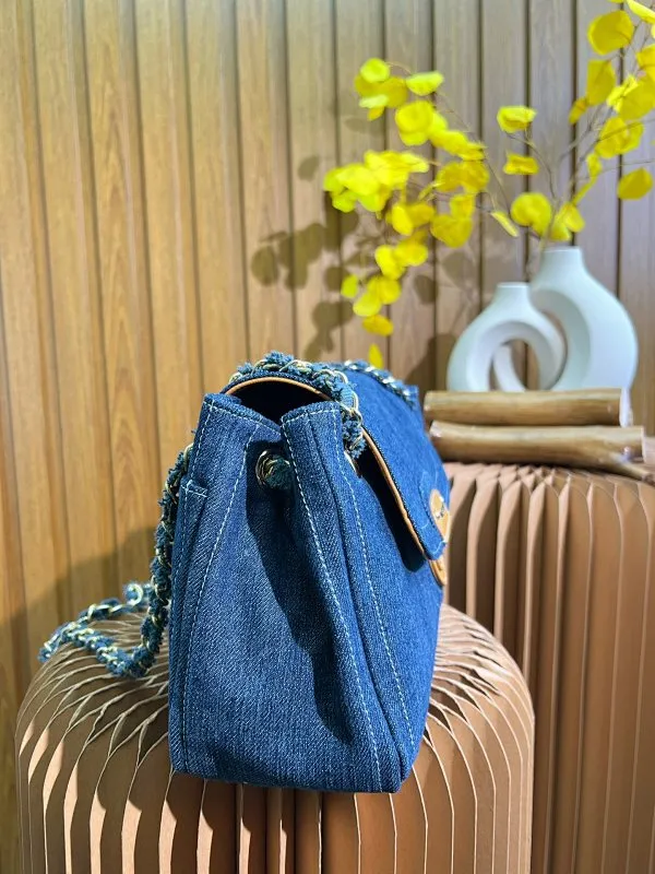All Categories Official Website "Brand Women's Bags" Women's Bags 💙 PRADA 2023 latest version Prada denim crossbody bag