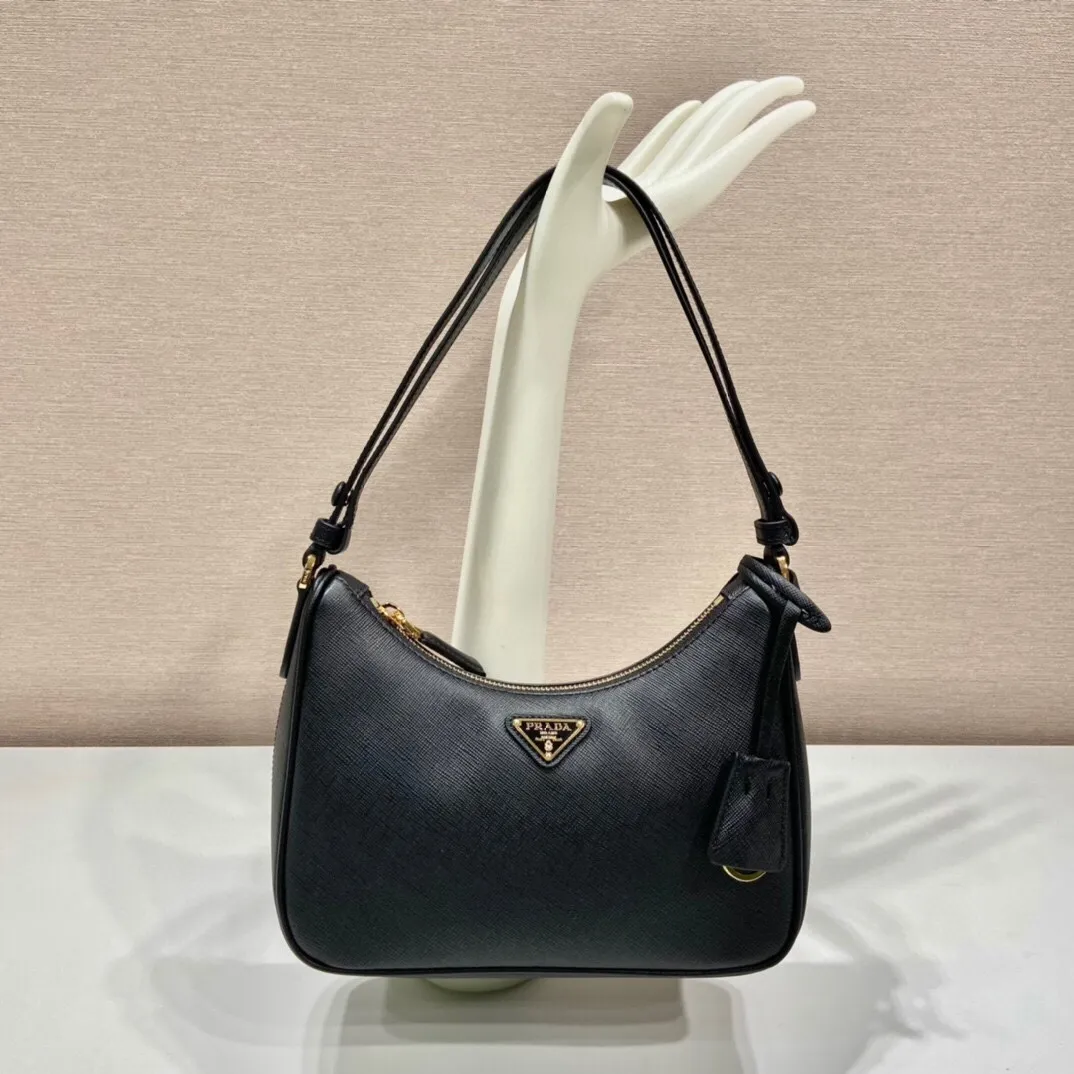 All Categories Official Website "Brand Women's Bags" Women's Bags 💙 PRADA 2022 Official New Prada Underarm Bag Wholesale 58003900 Original Order Quality Size: 23-17-6.5CM