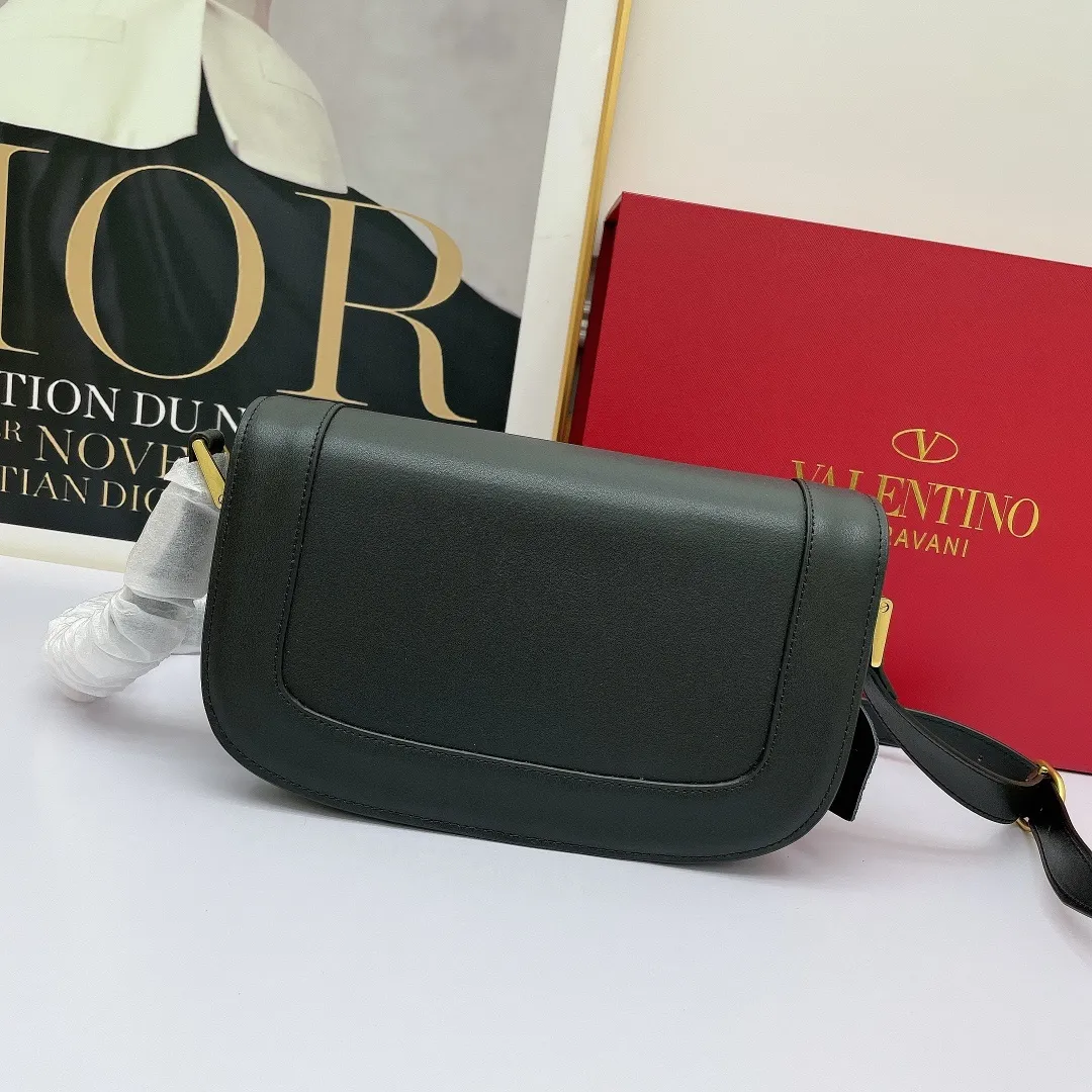 All Categories Official Website "Brand Women's Bags" Women's Bags 💙 Valentino 2023 New Valentino Calfskin Crossbody Bag