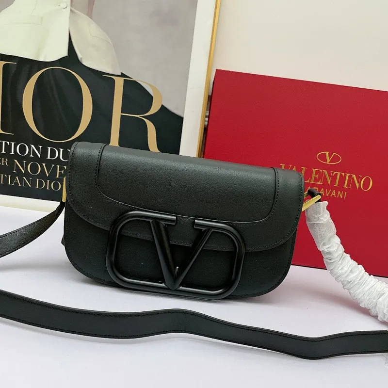 All Categories Official Website "Brand Women's Bags" Women's Bags 💙 Valentino 2023 New Valentino Calfskin Crossbody Bag