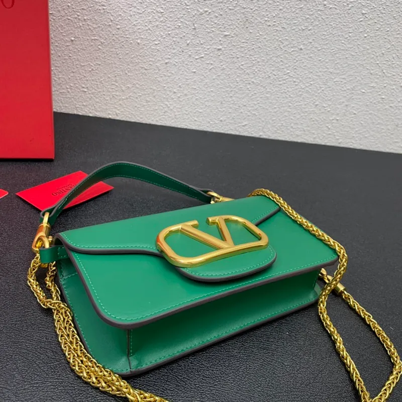 All Categories Official Website "Brand Women's Bags" Women's Bags 💙 Valentino 2023 New Valentino Calfskin Crossbody Bag