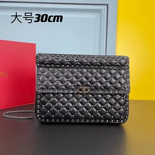 All categories Official website "Brand Women's Bags" Women's Bags 💙 Valentino 2022 Official New Valentino Soft Sheepskin Crossbody Bag Wholesale 58003100 High Quality Size: 30-8.5-20CM