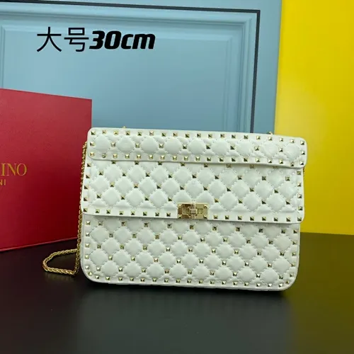 All categories Official website "Brand Women's Bags" Women's Bags 💙 Valentino 2022 Official New Valentino Soft Sheepskin Crossbody Bag Wholesale 58003100 High Quality Size: 30-8.5-20CM