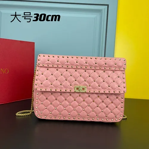 All categories Official website "Brand Women's Bags" Women's Bags 💙 Valentino 2022 Official New Valentino Soft Sheepskin Crossbody Bag Wholesale 58003100 High Quality Size: 30-8.5-20CM