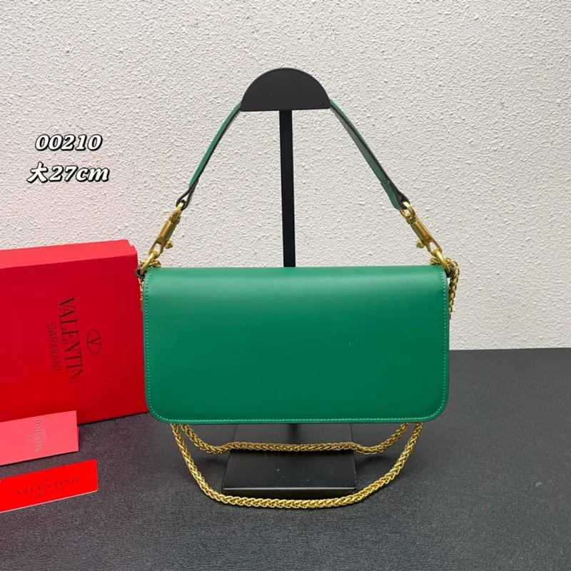 All Categories Official Website "Brand Women's Bags" Women's Bags 💙 Valentino 2023 New Valentino Calfskin Crossbody Bag