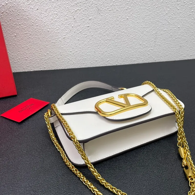 All Categories Official Website "Brand Women's Bags" Women's Bags 💙 Valentino 2023 New Valentino Calfskin Crossbody Bag