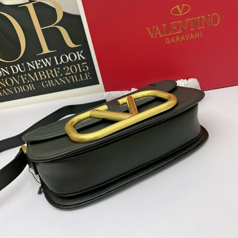 All Categories Official Website "Brand Women's Bags" Women's Bags 💙 Valentino 2023 New Valentino Calfskin Crossbody Bag