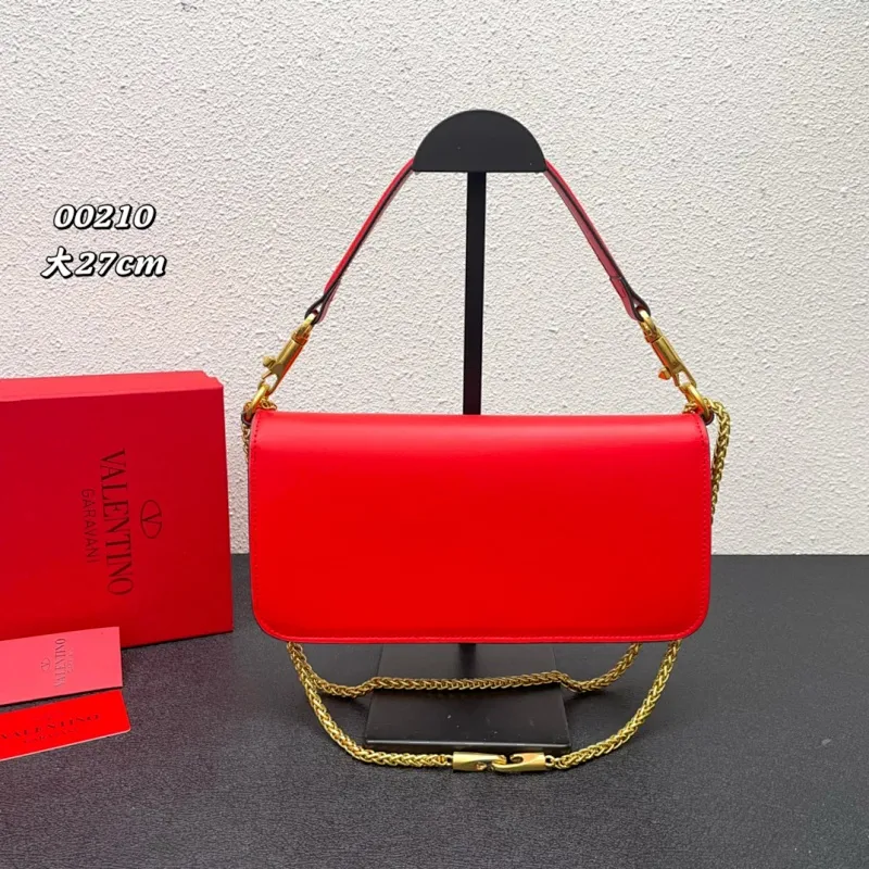 All Categories Official Website "Brand Women's Bags" Women's Bags 💙 Valentino 2023 New Valentino Calfskin Crossbody Bag
