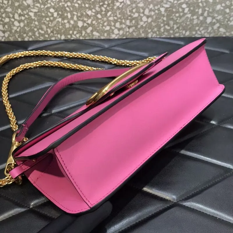 All Categories Official Website "Brand Women's Bags" Women's Bags 💙 Valentino 2022 Official New Valentino Crossbody Bag Wholesale 58001550 High Quality Size: 27-13-6 CM