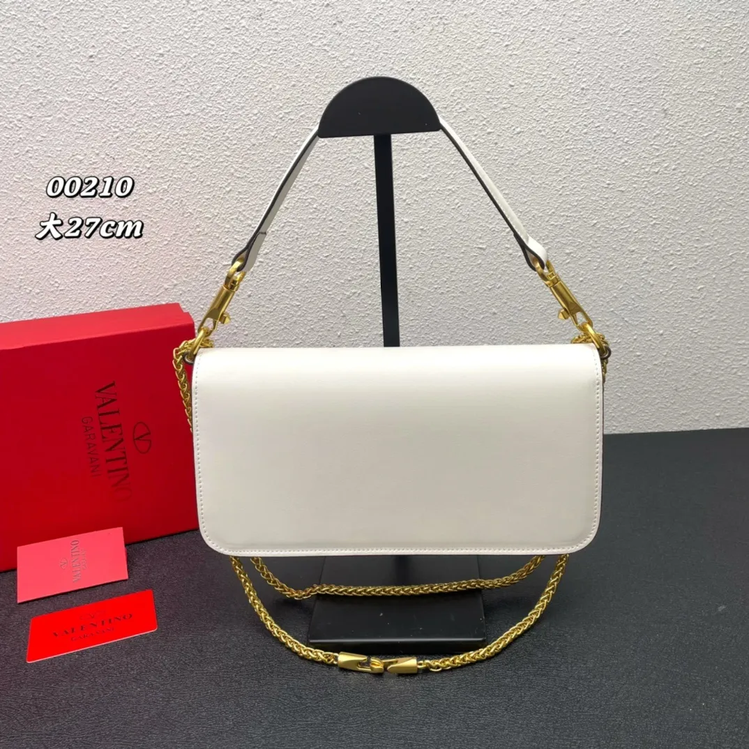 All Categories Official Website "Brand Women's Bags" Women's Bags 💙 Valentino 2023 New Valentino Calfskin Crossbody Bag