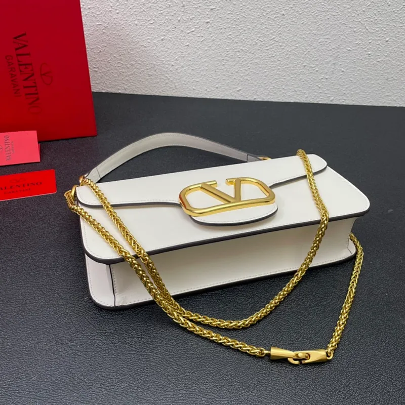 All Categories Official Website "Brand Women's Bags" Women's Bags 💙 Valentino 2023 New Valentino Calfskin Crossbody Bag