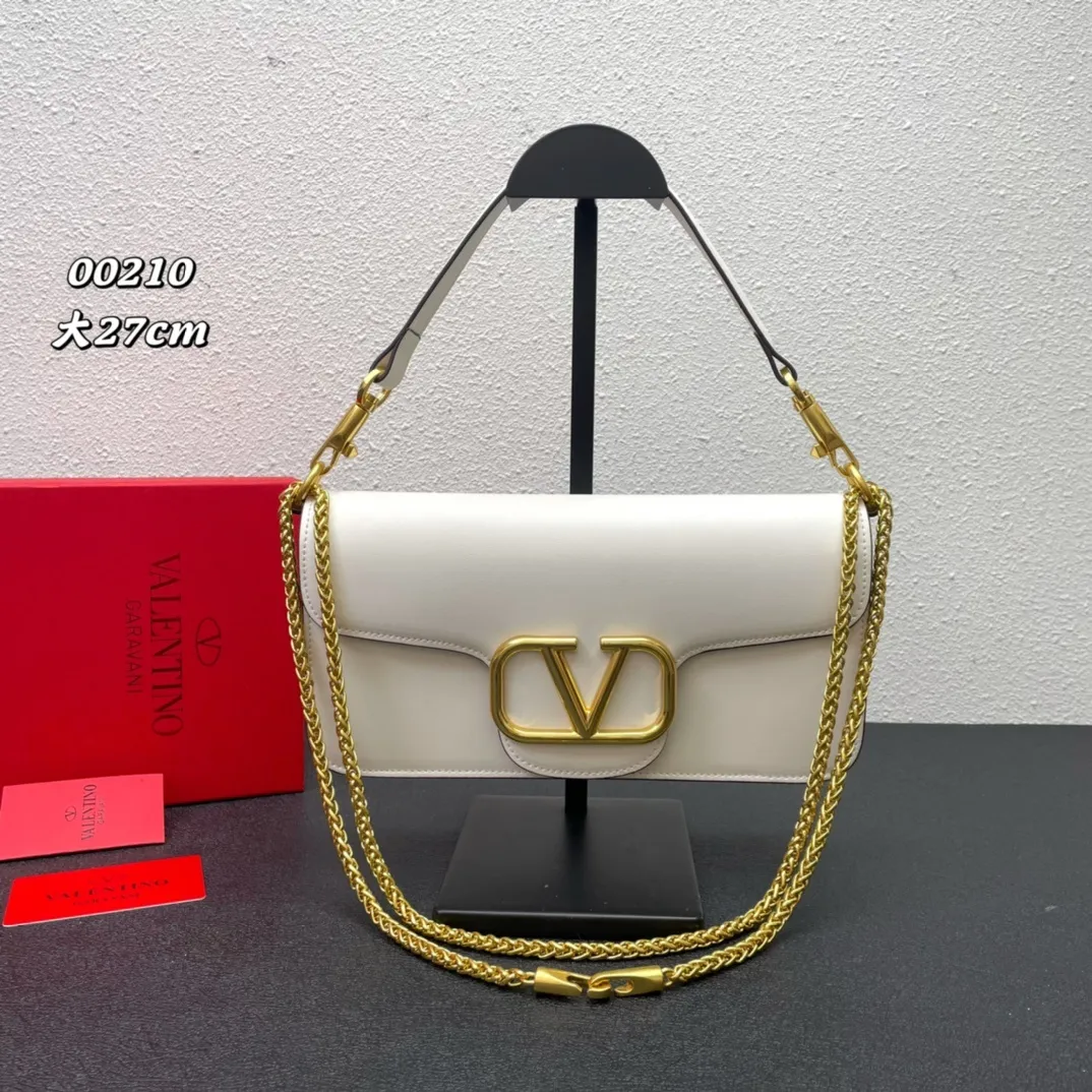 All Categories Official Website "Brand Women's Bags" Women's Bags 💙 Valentino 2023 New Valentino Calfskin Crossbody Bag