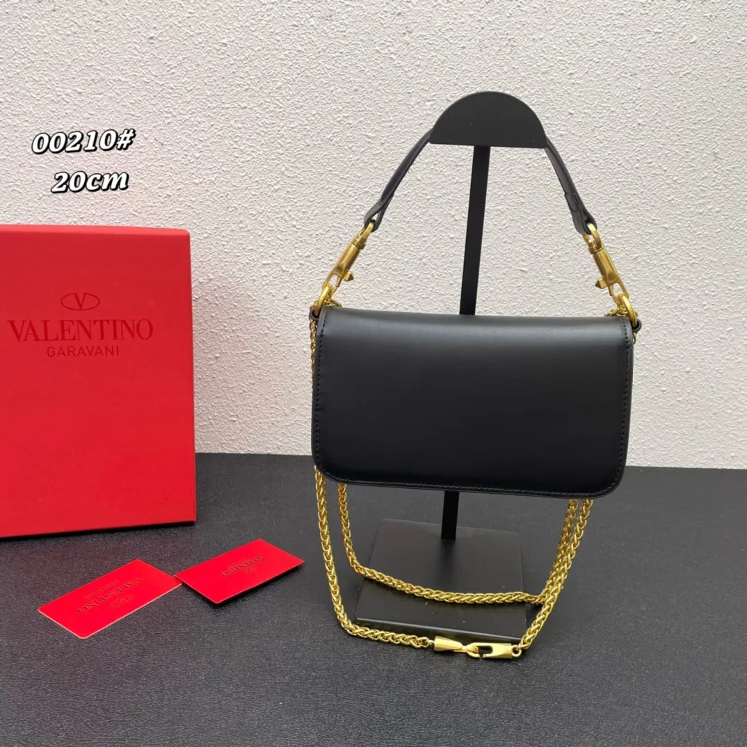 All Categories Official Website "Brand Women's Bags" Women's Bags 💙 Valentino 2023 New Valentino Calfskin Crossbody Bag