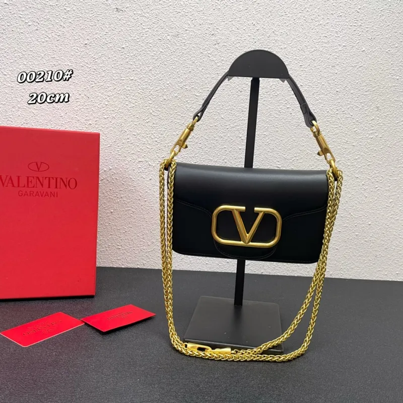 All Categories Official Website "Brand Women's Bags" Women's Bags 💙 Valentino 2023 New Valentino Calfskin Crossbody Bag