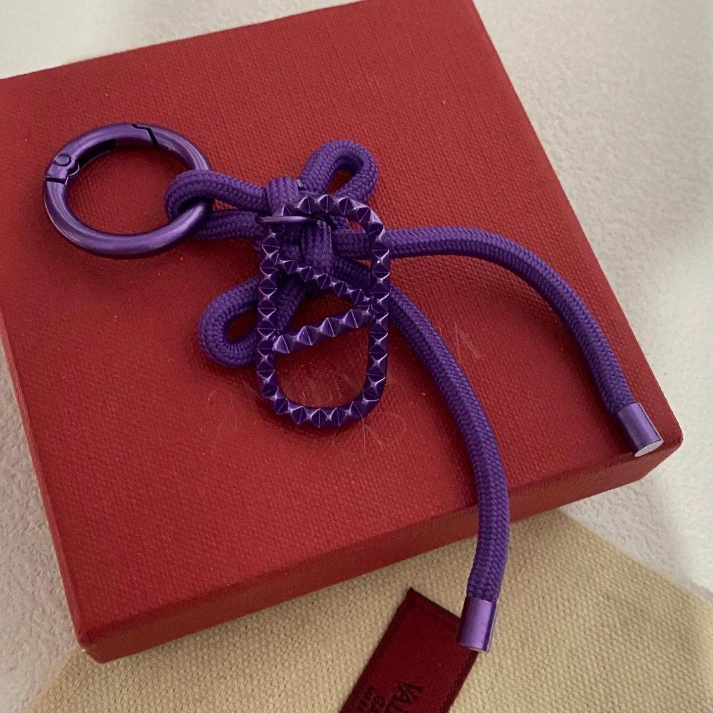 Valentino covered buckle