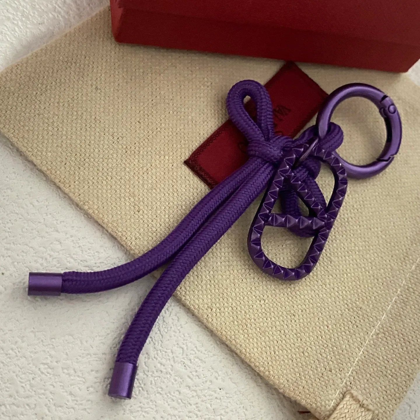 Valentino covered buckle