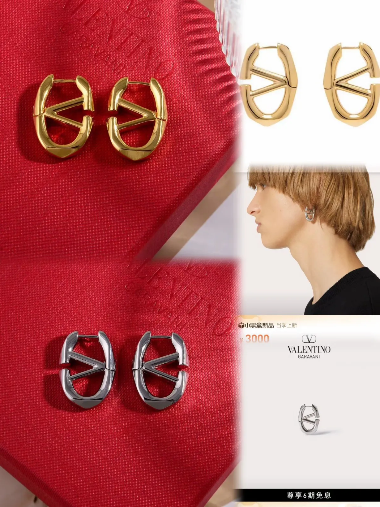 Valentino earrings