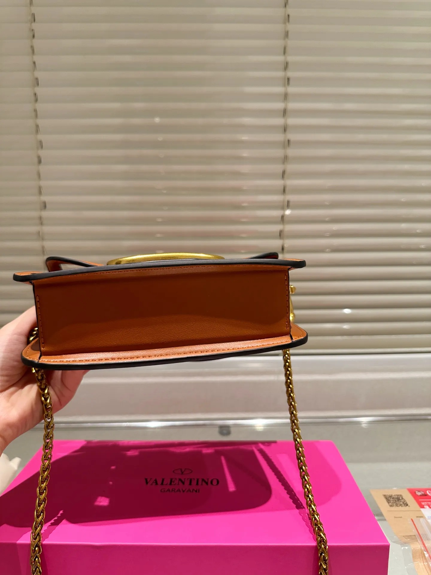 Small P340 folding box ⚠️ size 20.9 Valentino, versatile classic, exquisite one, transparent bag, really super invincible and cute, full of fairy spirit, a must-have for girls every day