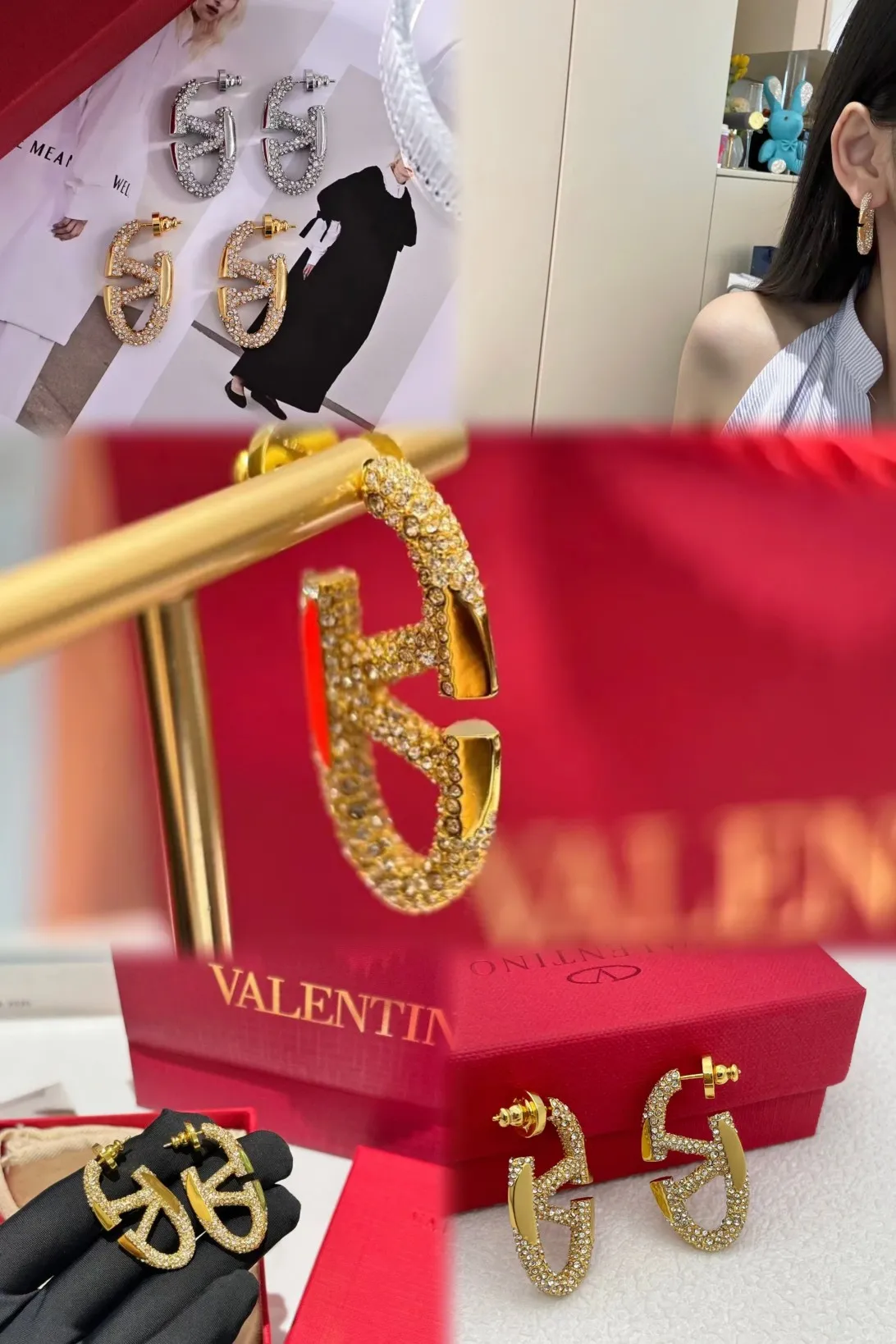 Valentino earrings