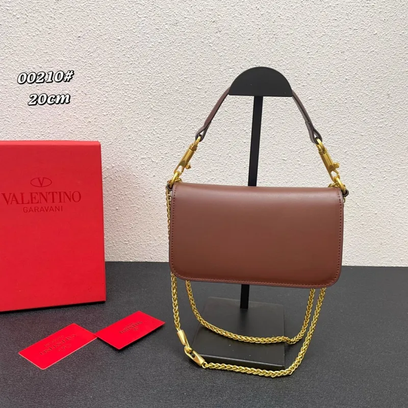 All Categories Official Website "Brand Women's Bags" Women's Bags 💙 Valentino 2023 New Valentino Calfskin Crossbody Bag