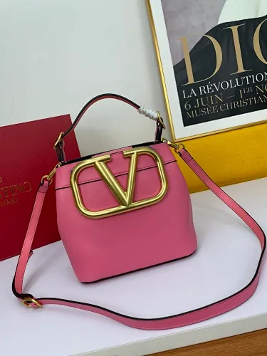All Categories Official Website "Brand Women's Bags" Women's Bags 💙 Valentino 2023 New Valentino Calfskin Handbag