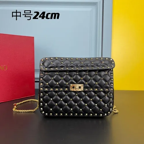 All categories Official website "Brand Women's Bags" Women's Bags 💙 Valentino 2022 Official New Valentino Sheepskin Crossbody Bag Wholesale 58002600 High Quality Size: 24-16-8CM