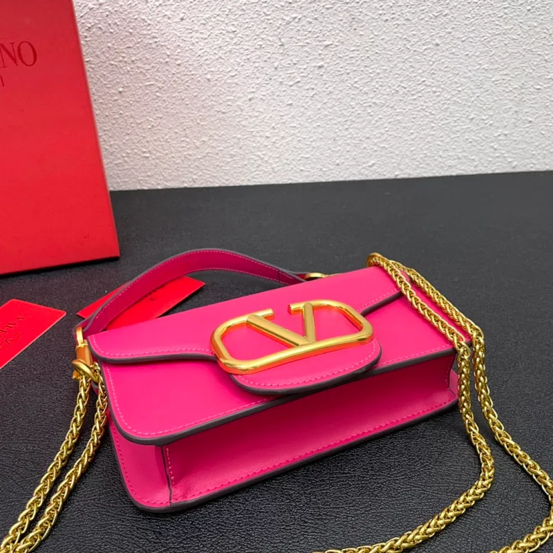 All Categories Official Website "Brand Women's Bags" Women's Bags 💙 Valentino 2023 New Valentino Calfskin Crossbody Bag