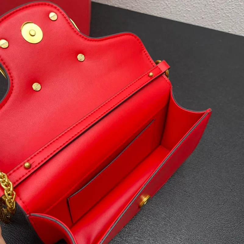 All Categories Official Website "Brand Women's Bags" Women's Bags 💙 Valentino 2023 New Valentino Calfskin Crossbody Bag