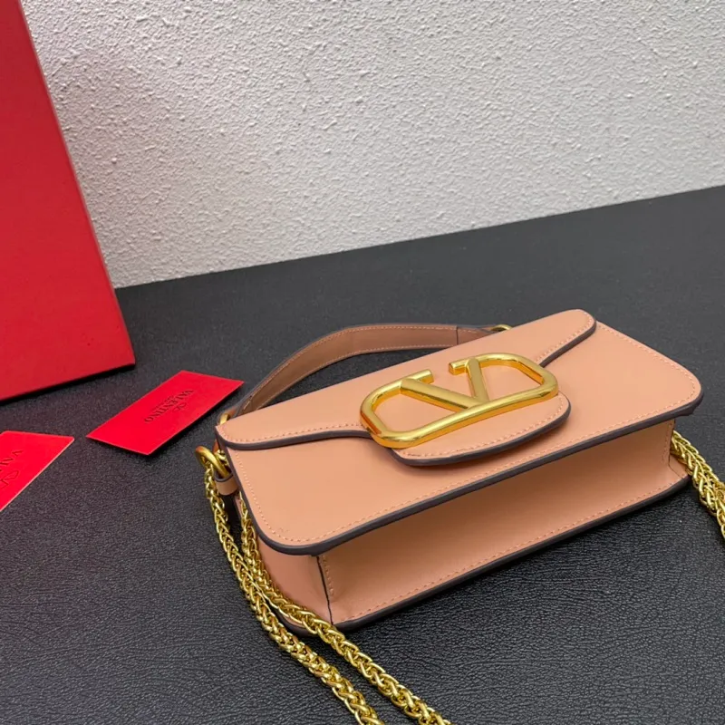 All Categories Official Website "Brand Women's Bags" Women's Bags 💙 Valentino 2023 New Valentino Calfskin Crossbody Bag