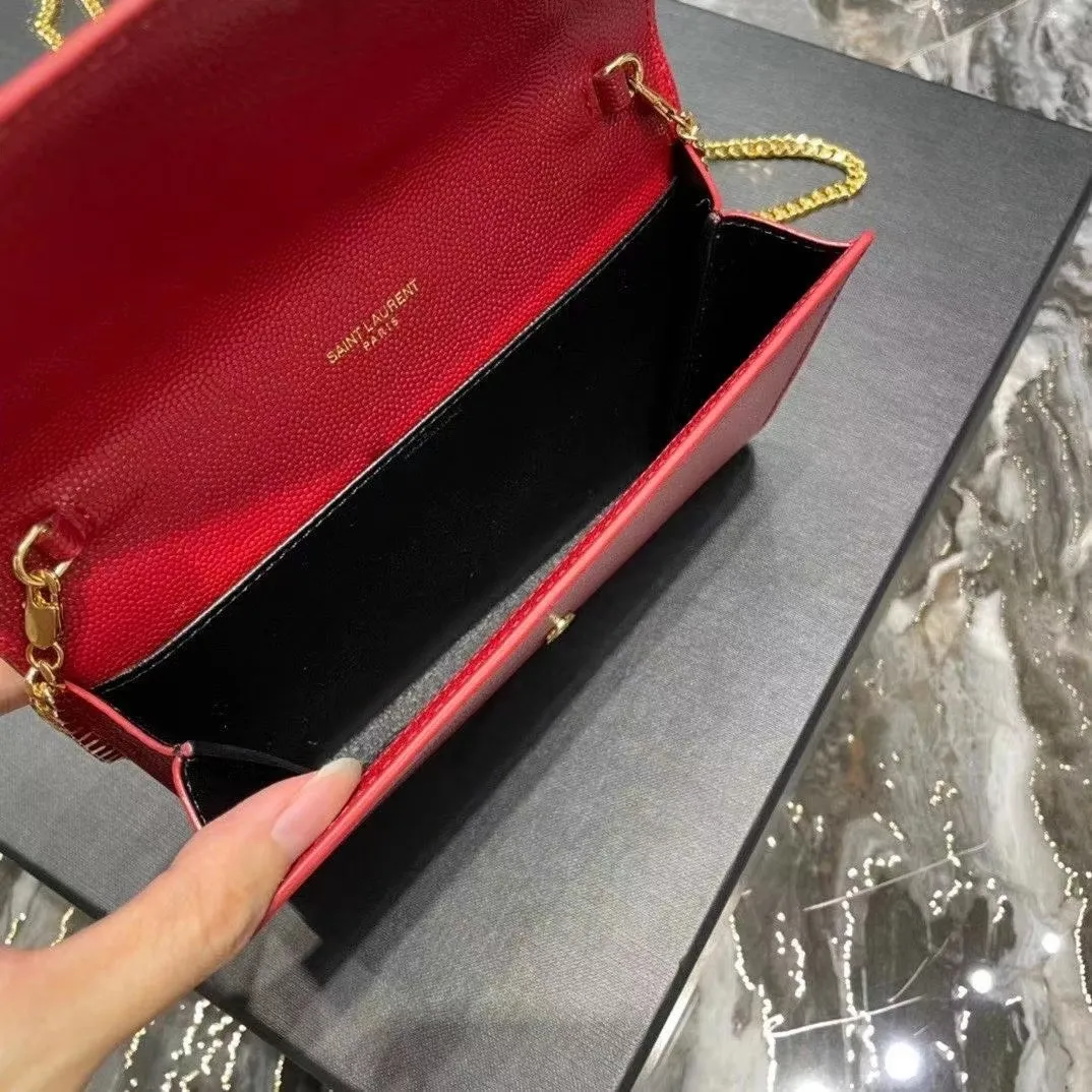 All categories Official website "Brand Women's Bags" Women's Bags 💙 YSL 2022 Official New YSL Crossbody Bag Wholesale 58001350 High Quality Specifications: 19-12-4CM